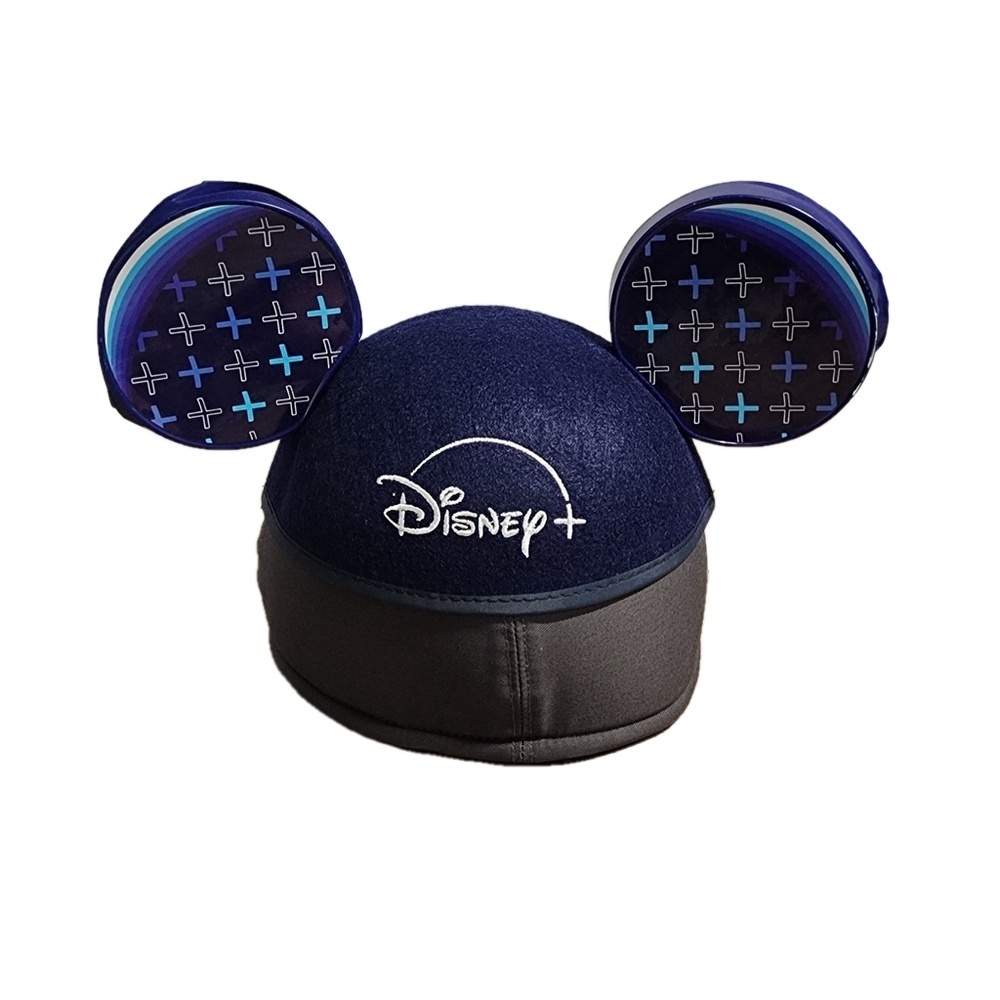 Disney+ 2024 Expo Promo Navy Blue Mickey Mouse Ear Hat Adult OS NWT